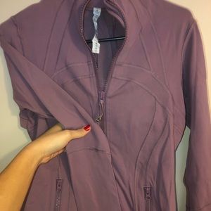 Lululemon Jacket in light purple, v gently used